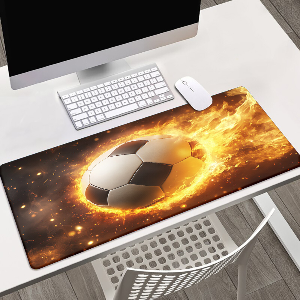 Gaming Accessories Brands - 브랜드 파이어 축구 마우스 패드 아이언