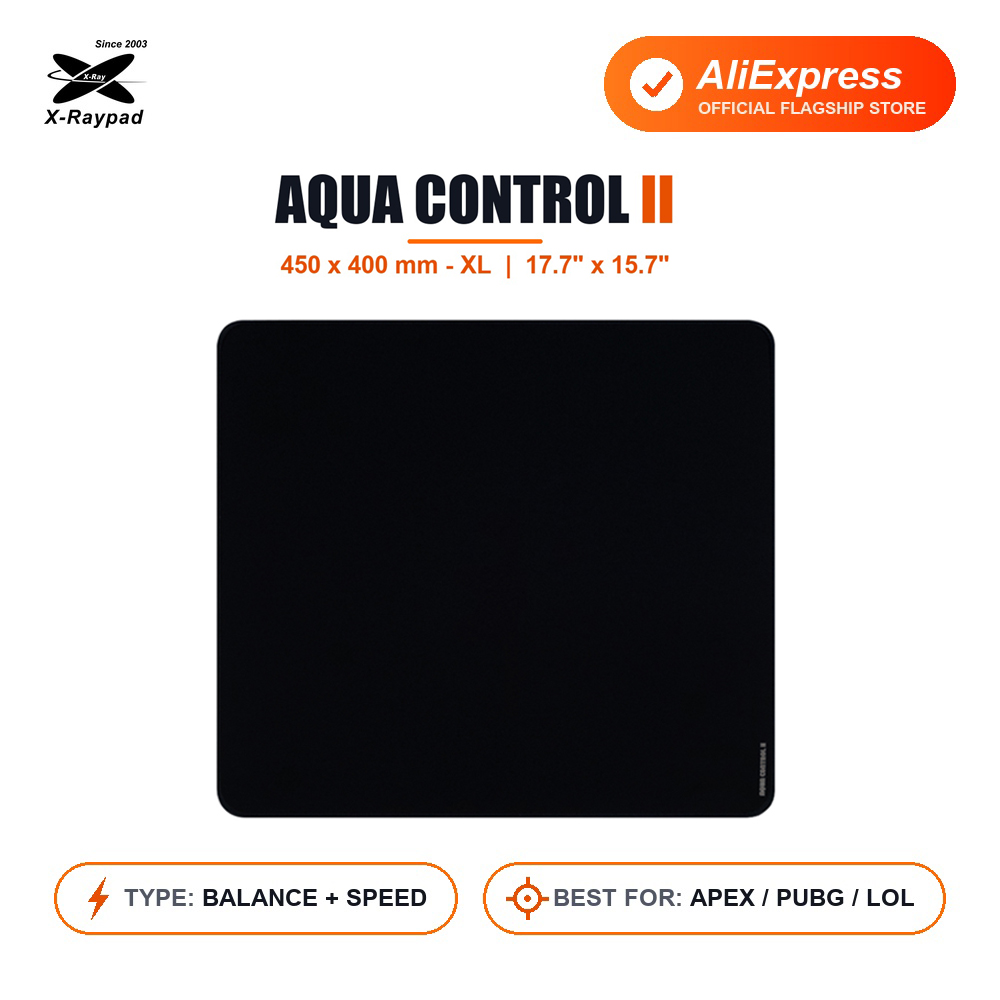 Gaming Mouse Pad Xl - 450x400x4mm XL X-Raypad 아쿠아 컨트롤 2