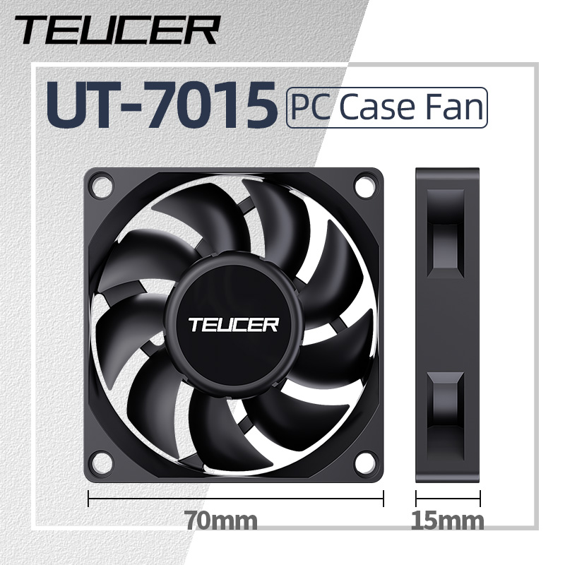 Gaming Accessories Storage - Teucer UT-7015 7cm 섀시 냉각 팬