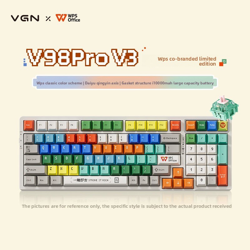Gaming Accessories Brands - VGN V98Pro V3 맞춤형 e스포츠 기계식