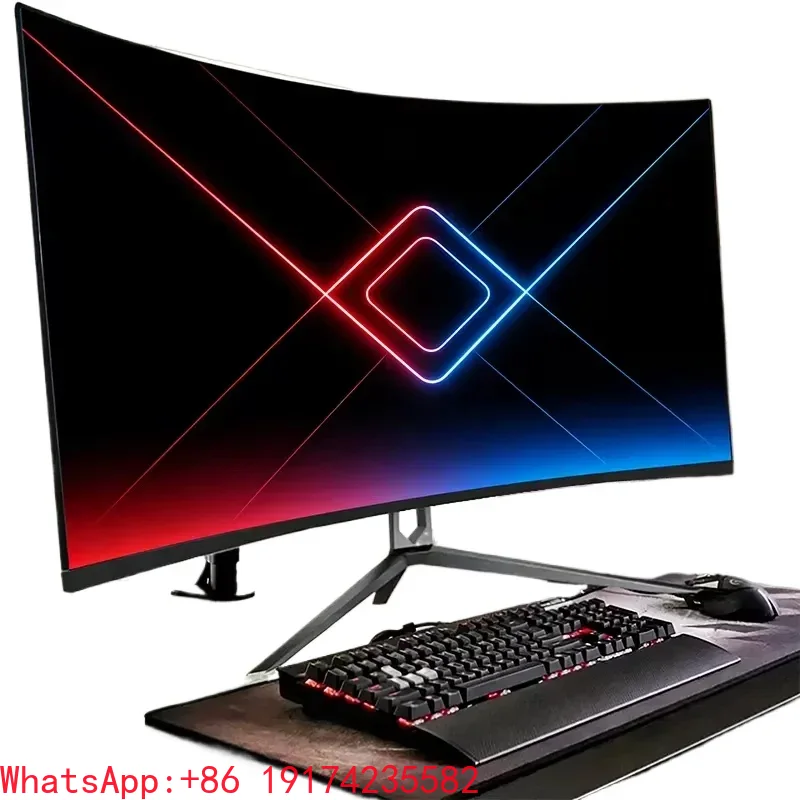 Monitor 144Hz 27Inch - 곡면형 2K 게이밍 모니터, 144Hz/165Hz 고주사율