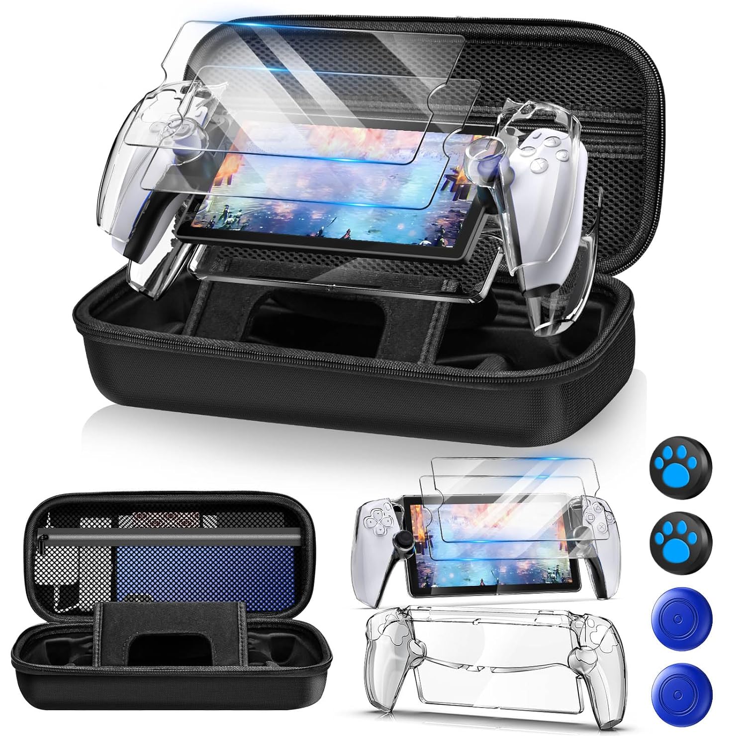 Gaming Accessories Pack - PS 포털 액세서리용 하드 운반 케이스