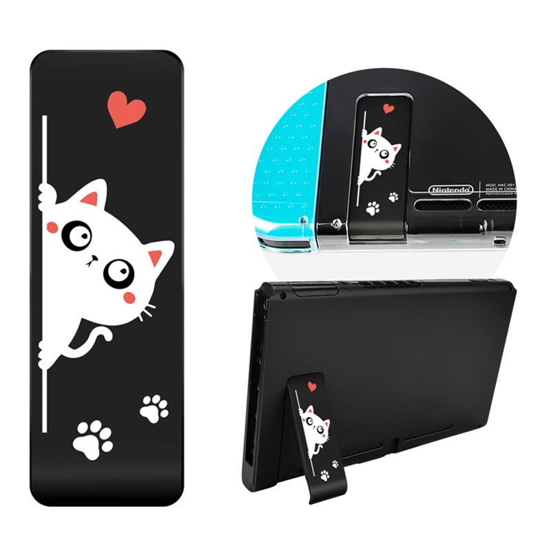 닌텐도 스위치 콘솔 호스트 뒷면 커버 지원을위한 킥 스 - Japanese Gaming Accessories 리뷰 및 가격