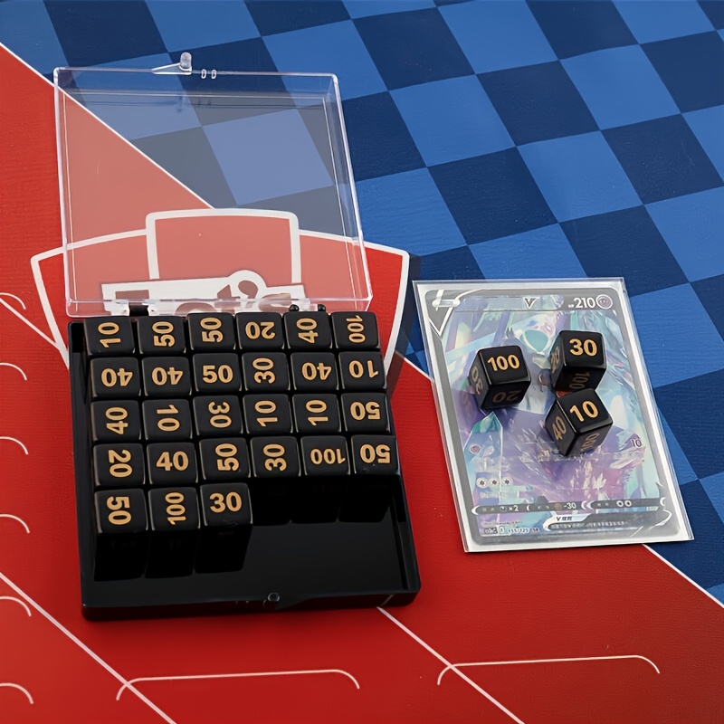 10개 카운터 토큰 주사위, PTCG 아크릴 디지털 주 - Gaming Accessories To Have 리뷰 및 가격