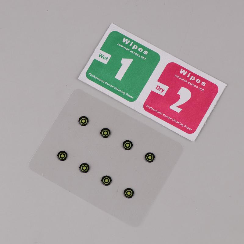 8 개/갑 6mm DIY 안티-슬립 유리 마우스 피트  - Gaming Accessories Pack 리뷰 및 가격