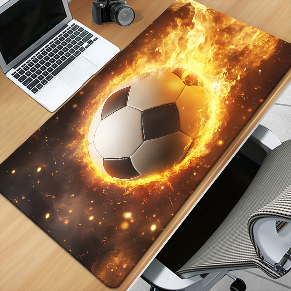 브랜드 파이어 축구 마우스 패드 아이언 아트 게임 매트 - Gaming Accessories Brands 리뷰 및 가격