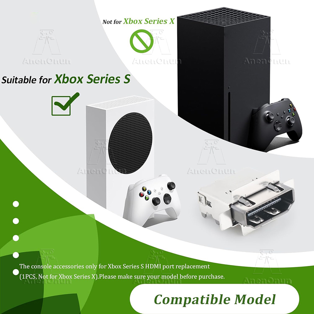 Xbox 시리즈 S 프리미엄 교체 수리 부품용 HDMI - Gaming Accessories Xbox Series S 리뷰 및 가격