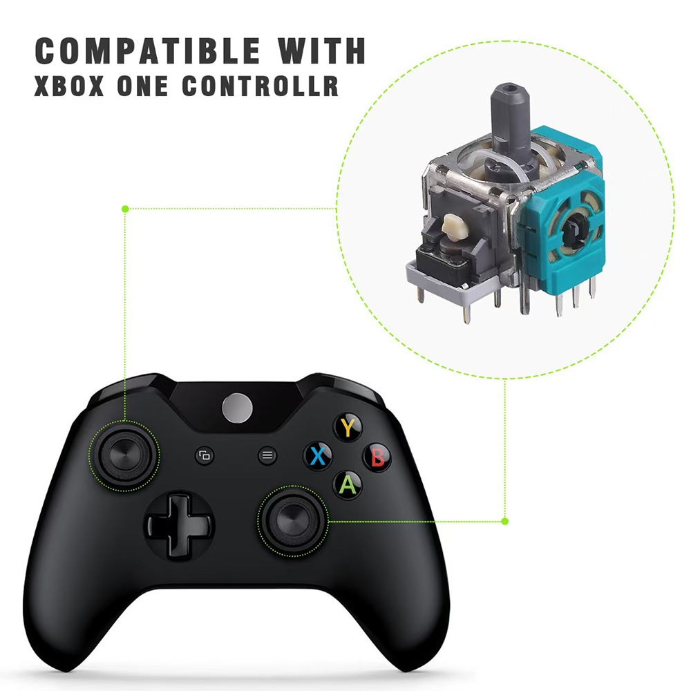 10pcs 교체 3D 아날로그 조이스틱 썸 스틱 수리  - Gaming Accessories Xbox Series S 리뷰 및 가격
