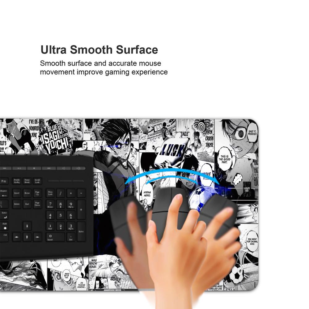 흑백 애니메이션 마우스 패드 PC XXL 게이머 캐비닛 - Gaming Mouse Pad Xl 리뷰 및 가격