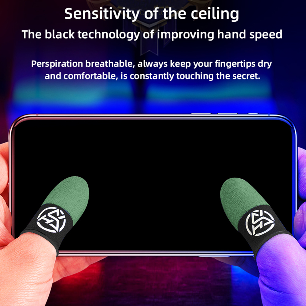 모바일 손가락 슬리브 통기성 미끄럼 방지 손가락 끝 커 - Gaming Accessories For Phone 리뷰 및 가격