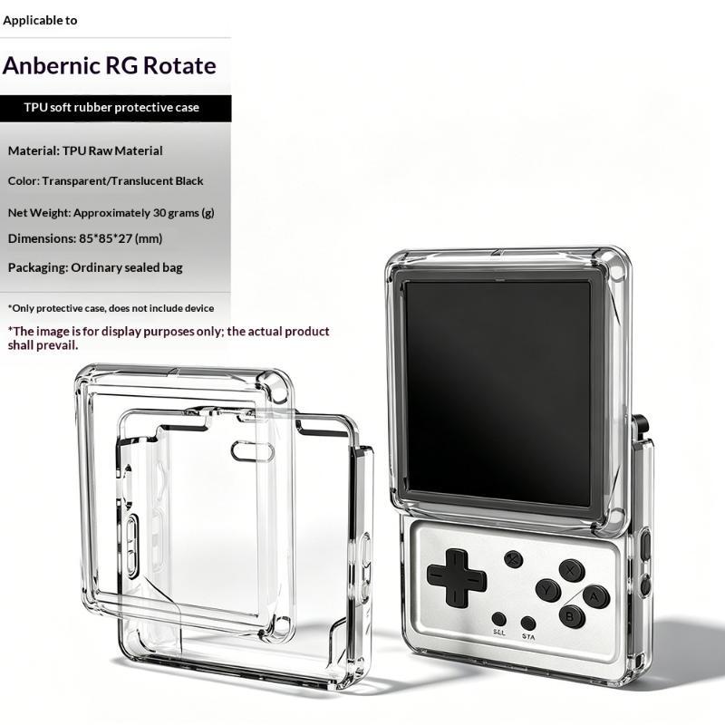 RG 휴대용 게임 케이스 TPU 360도 회전 방수 방 - Gaming Accessories Dropshipping 리뷰 및 가격