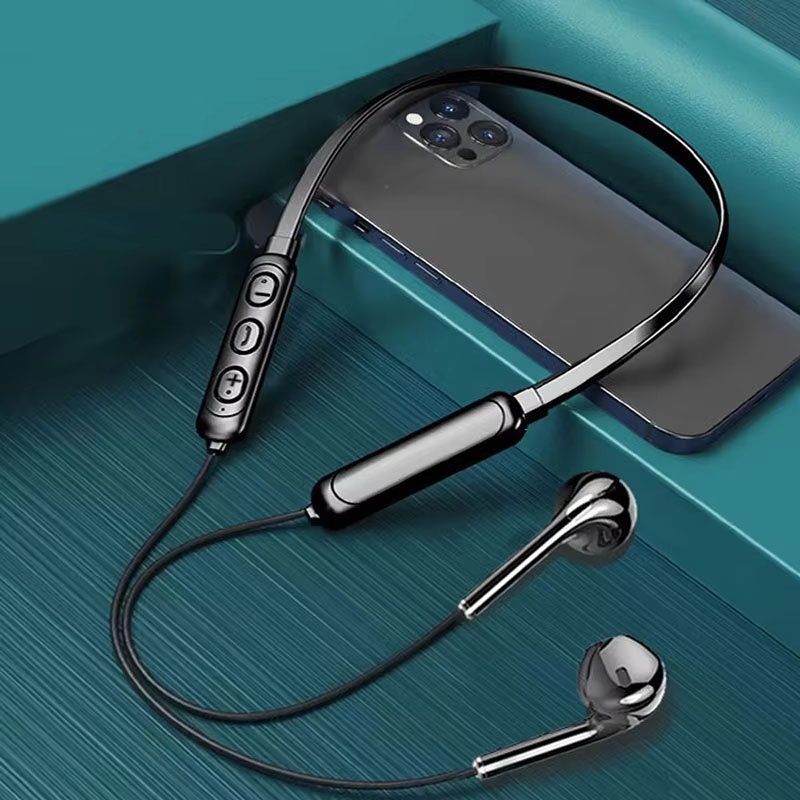 목걸이형 블루투스 헤드셋 아이폰용 HD 마이크 샤오미  - Gaming Accessories For Phone 리뷰 및 가격