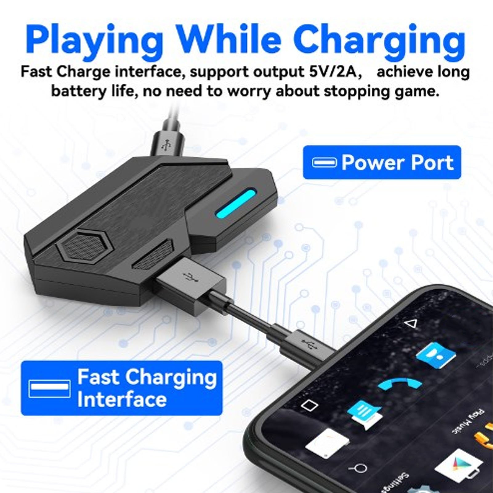 키보드 마우스 변환기 세트 반응형 한 손 키보드 마우스 - Gaming Accessories For Phone 리뷰 및 가격