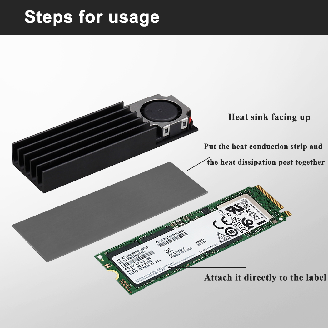 Gdstime M.2 2280 22110 방열판이 있는 - M2 Heatsink Cooler 리뷰 및 가격