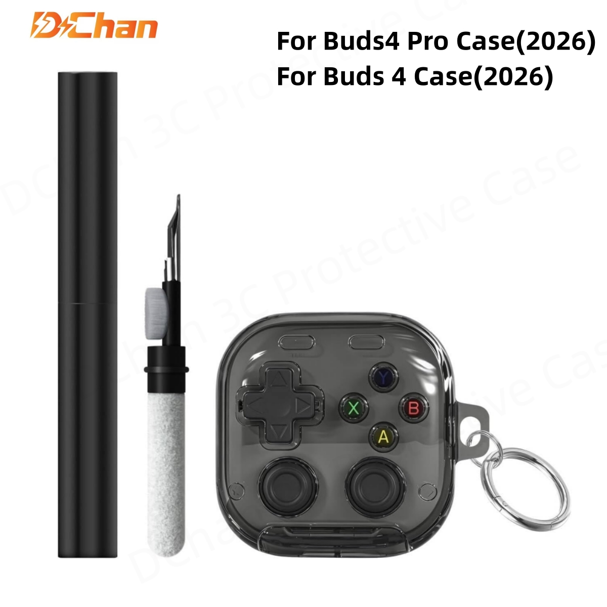 2026 클리어 3D 게임 커버 삼성 갤럭시 버즈 4  - Gaming Accessories For Phone 리뷰 및 가격