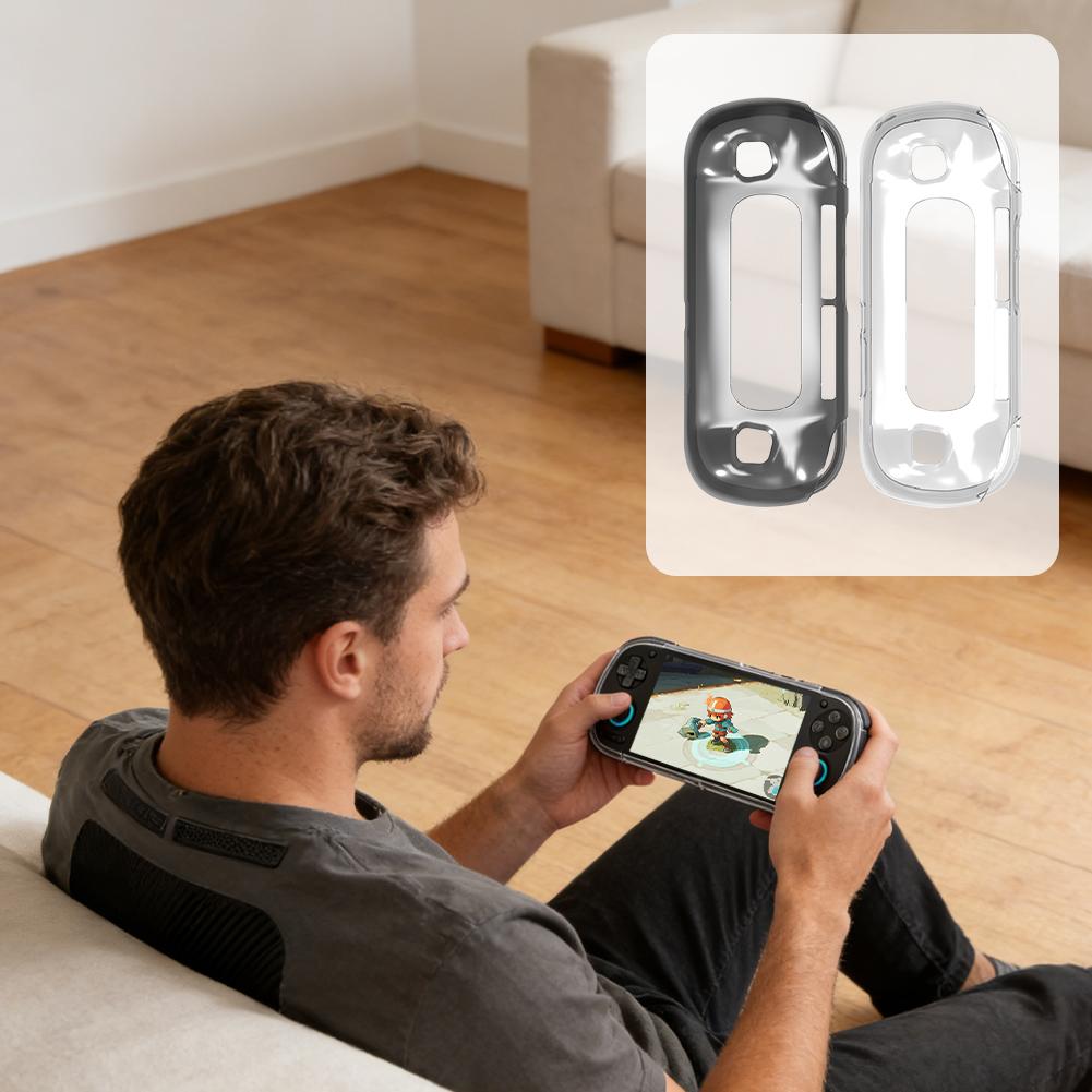 레트로이드 포켓 6용 보호 케이스 투명 TPU 소프트  - Gaming Accessories Dropshipping 리뷰 및 가격
