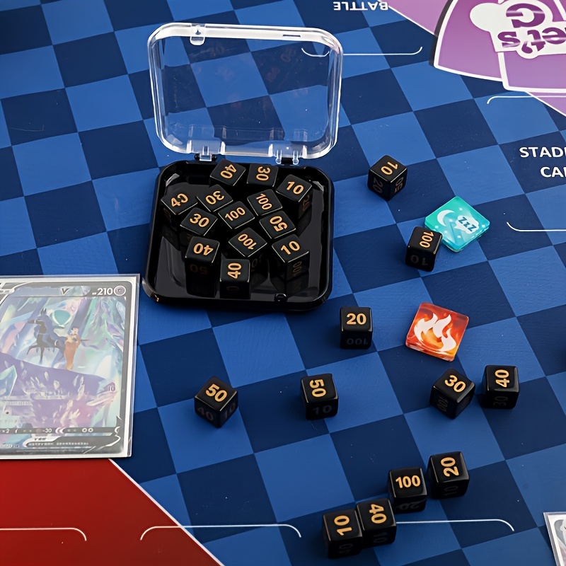 10개 PTCG 카운터 토큰 주사위, 아크릴 디지털 주 - Gaming Accessories To Have 리뷰 및 가격