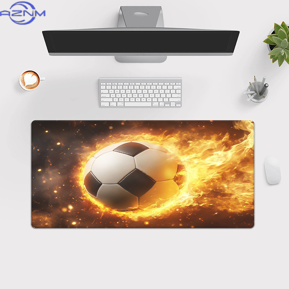 브랜드 파이어 축구 마우스 패드 아이언 아트 게임 매트 - Gaming Accessories Brands 리뷰 및 가격