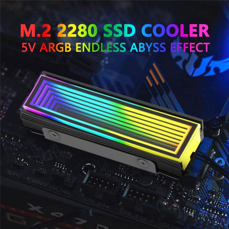 2280 SSD M2 라디에이터 PC RGB M.2 N - M2 Heatsink Cooler 리뷰 및 가격