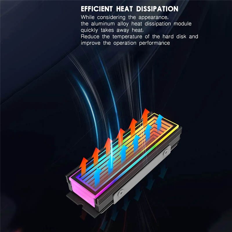2280 SSD M2 라디에이터 PC RGB M.2 N - M2 Heatsink Cooler 리뷰 및 가격