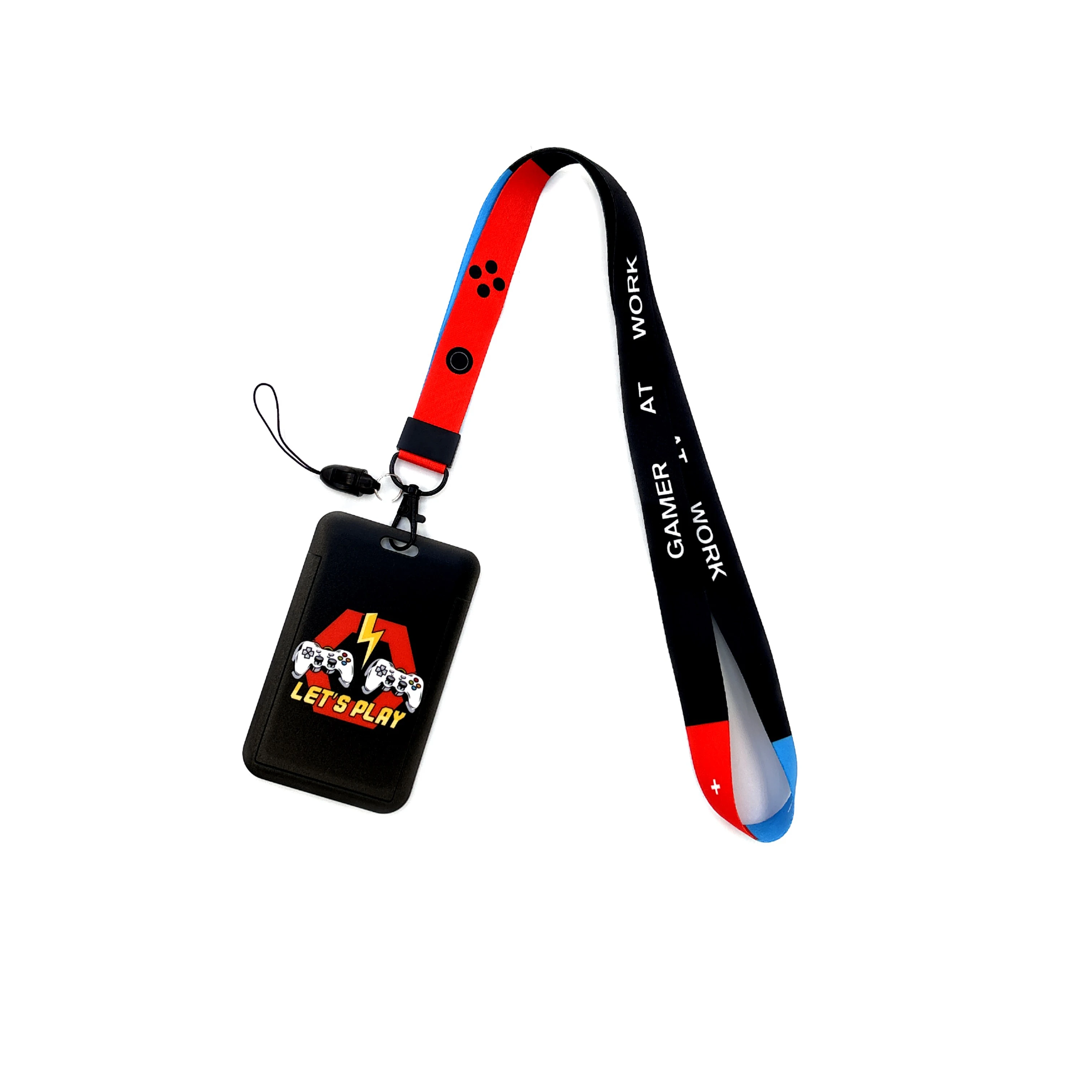 게이머 카드홀더 목 스트랩 랜야드, 열쇠 ID 카드 커 - Gaming Accessories For Phone 리뷰 및 가격