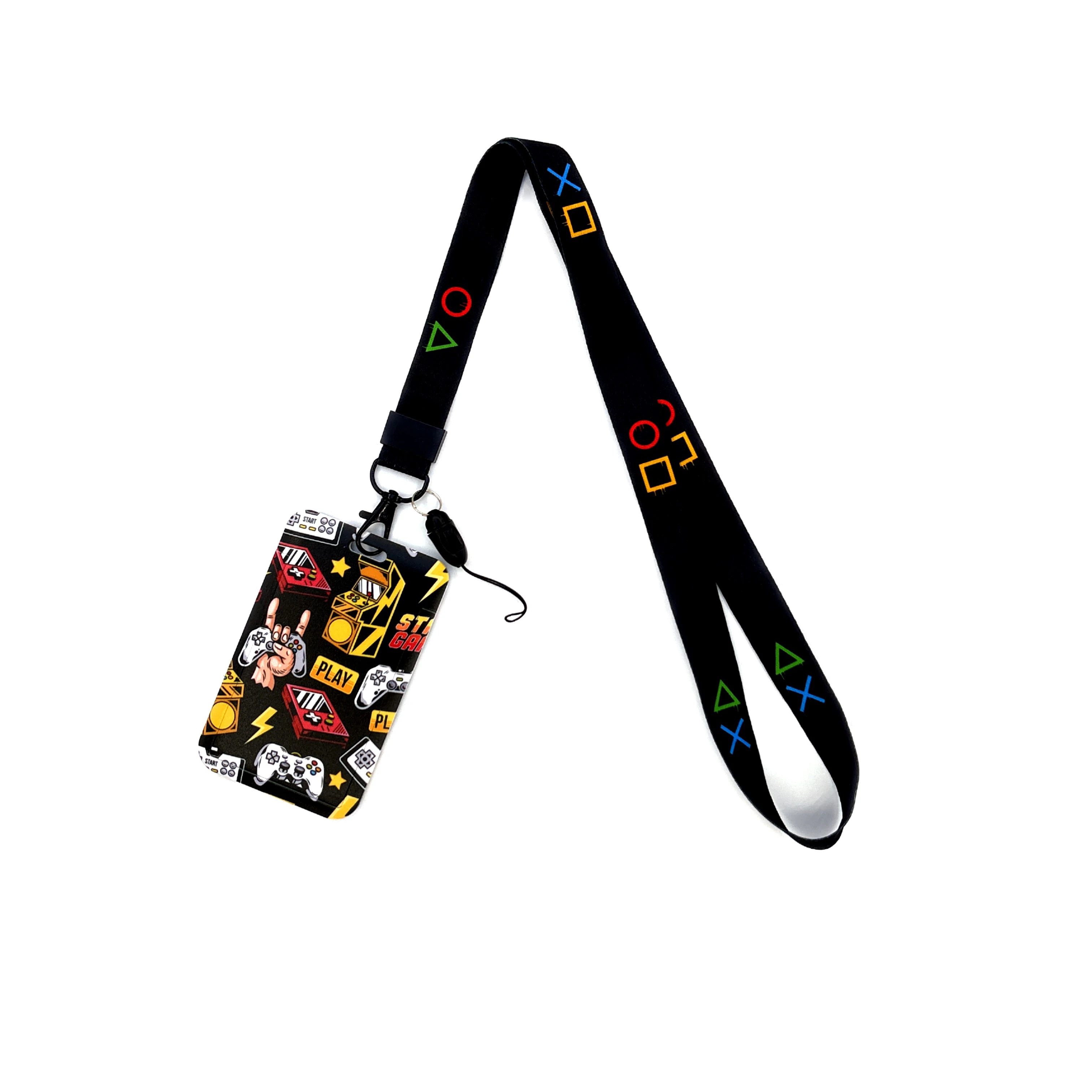 게이머 카드홀더 목 스트랩 랜야드, 열쇠 ID 카드 커 - Gaming Accessories For Phone 리뷰 및 가격